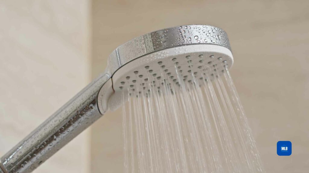 Pommeau de douche économique avec jet d'eau propre